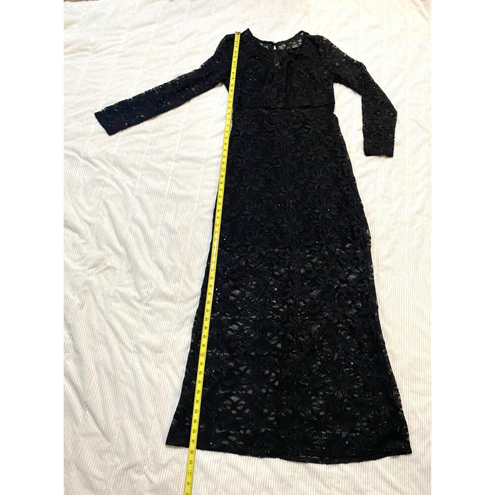bisou bisou dress black size 14 womens